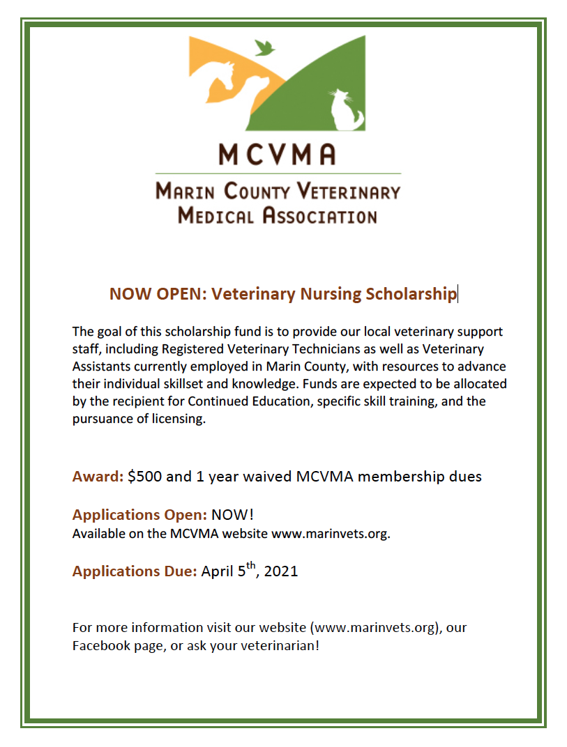 Marin County Veterinary Medical Association